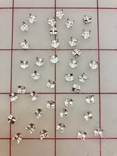 Rose Montee-Style Settings: 20SS Premium Silver-Plated Brass Per 36-Piece Pack